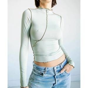 THE LINE BY K Zane Top in Sage Size M